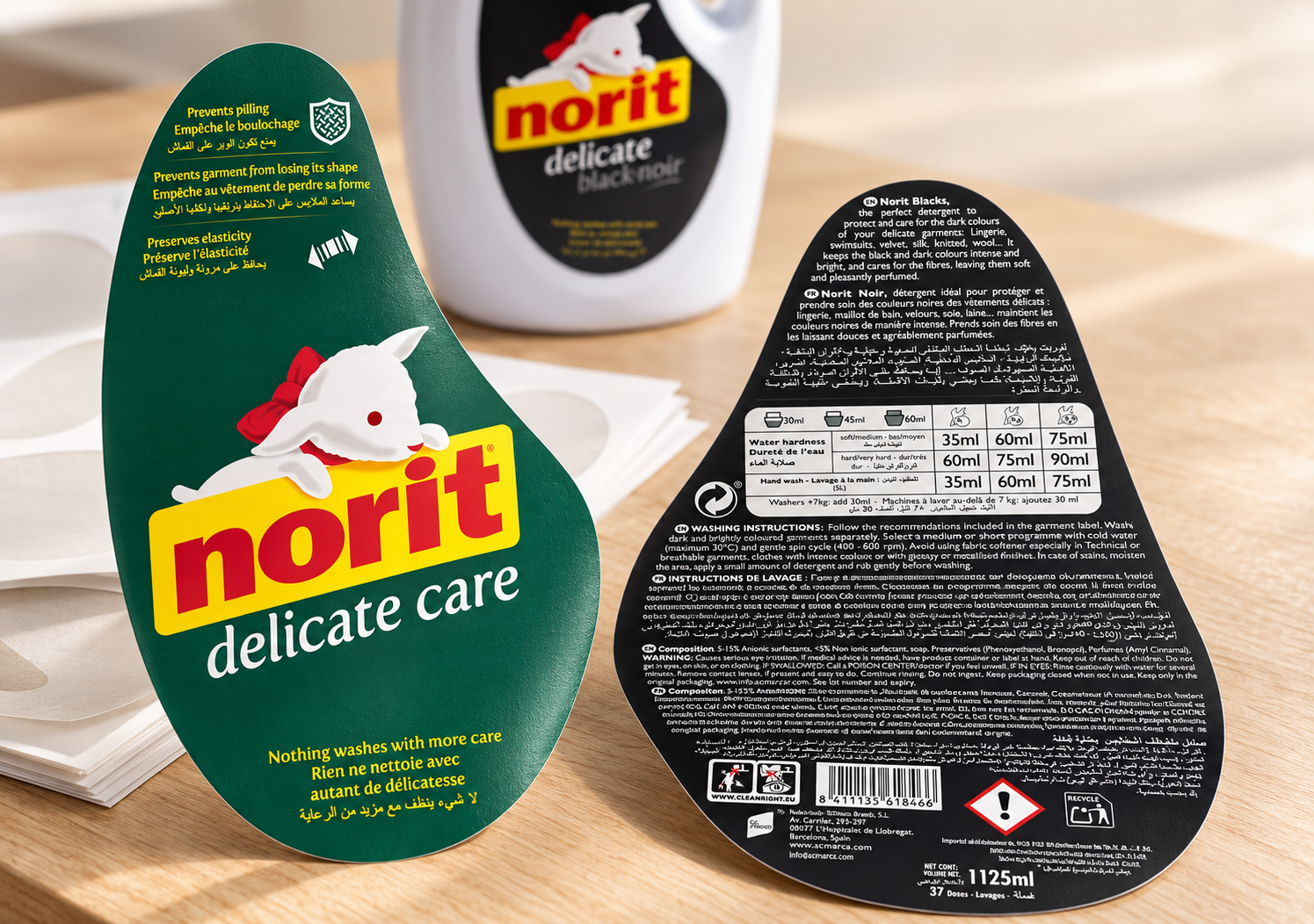 Norit · Adaptación técnica para Oriente Medio